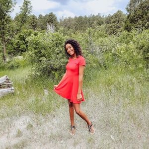 Maddy & Neil Red Dress Size Medium